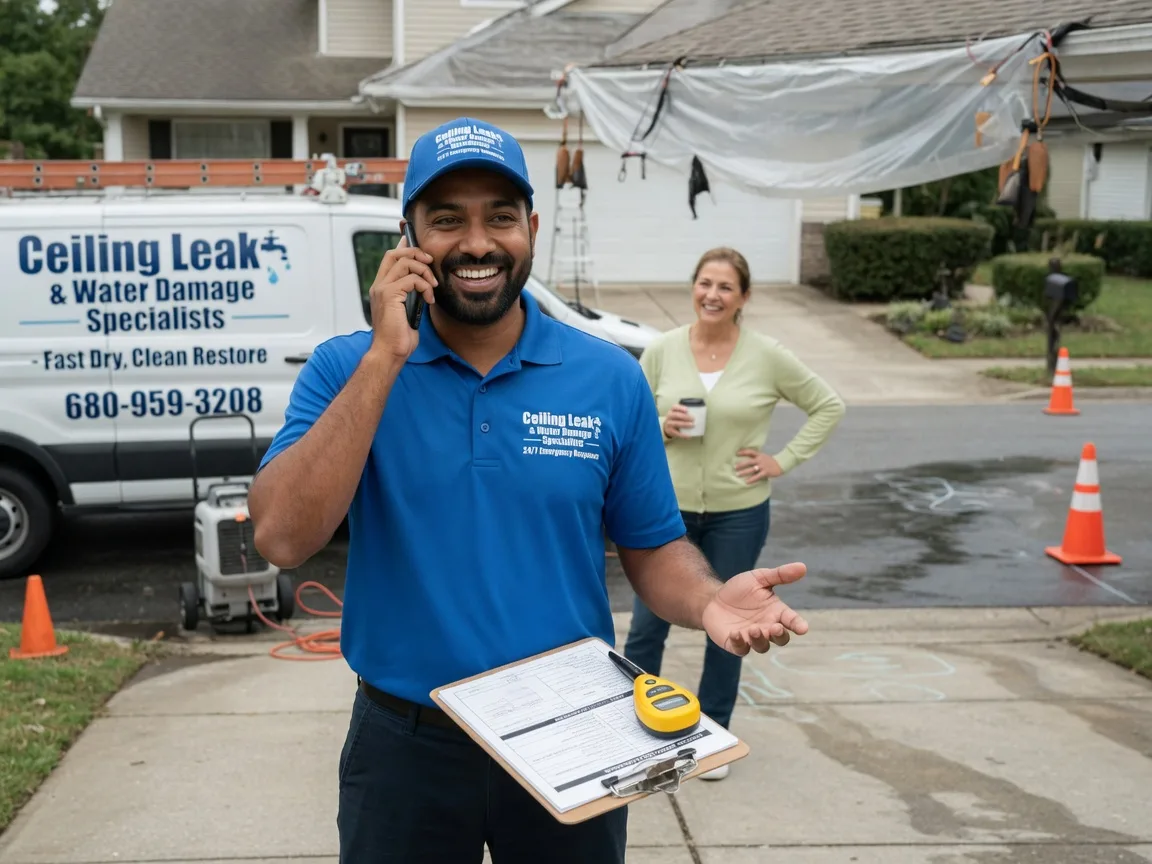Ceiling Leak Cleanup Mohrsville, PA FAQs